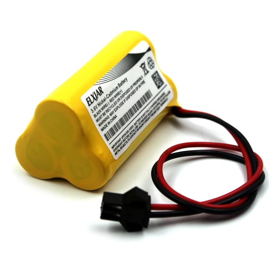 Amazon.com: elxjar (5-Pack) 3.6V 800mAh Ni-Cd Battery